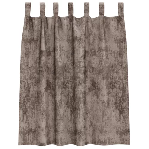  Bársony függönyök 2 db Gombfüggönyök Kávézó 140x140 cm
