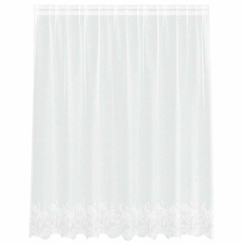  Függönyök függönyökkel Virágos Fehér 200 x 140 cm Poliészter