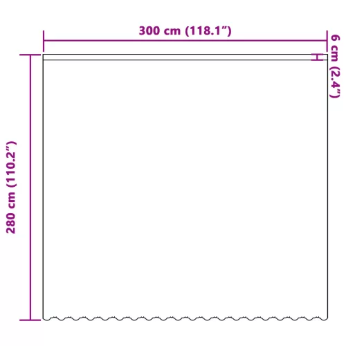  Csipkés Függöny függönyökkel Virágos Fehér 300 x 280 cm Poliészter