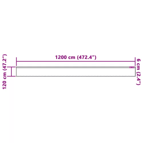  Csipkés Függöny függönyökkel Virágos Fehér 1200 x 120 cm Poliészter