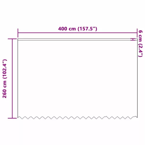  Függönyök függönyökkel Fehér 400 x 260 cm Poliészter