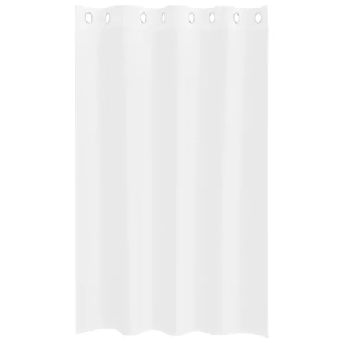  Függönyök függönyökkel 2 pcs Fehér 140 x 175 cm Poliészter