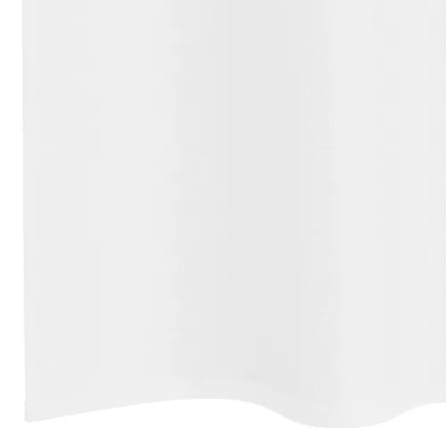  Függönyök függönyökkel 2 pcs Fehér 140 x 245 cm Poliészter