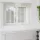  Függönyök függönyökkel 2 pcs Krémszínű 140 x 140 cm Poliészter