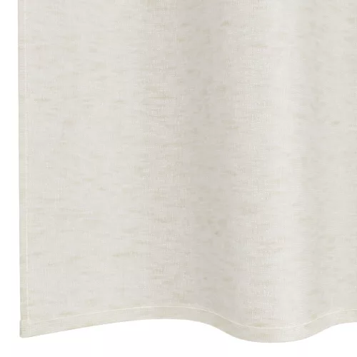  Függönyök függönyökkel 2 pcs Krémszínű 140 x 260 cm Poliészter