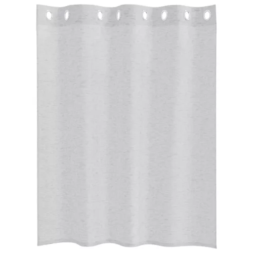  Függönyök 2 pcs Világosszürke 140 x 140 cm Poliészter