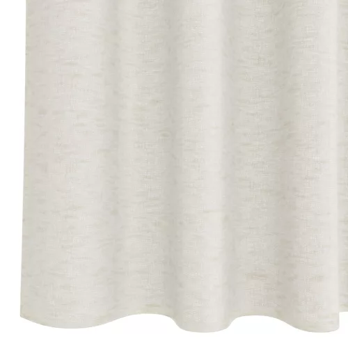  Függönyök függönyökkel 2 pcs Krémszínű 140 x 175 cm Poliészter