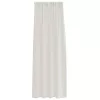  Függönyök függönyökkel 2 pcs Krémszínű 140 x 245 cm Poliészter