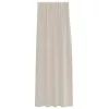  Függönyök függönyökkel 2 pcs Homok 140 x 245 cm Poliészter