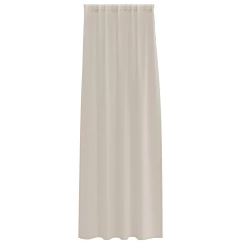  Függönyök függönyökkel 2 pcs Homok 140 x 245 cm Poliészter