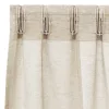  Függönyök függönyökkel 2 pcs Homok 140 x 245 cm Poliészter
