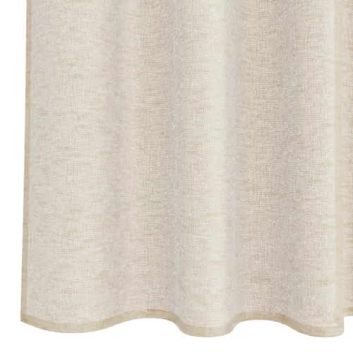  Függönyök függönyökkel 2 pcs Homok 140 x 245 cm Poliészter