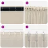  Függönyök függönyökkel 2 pcs Homok 140 x 245 cm Poliészter