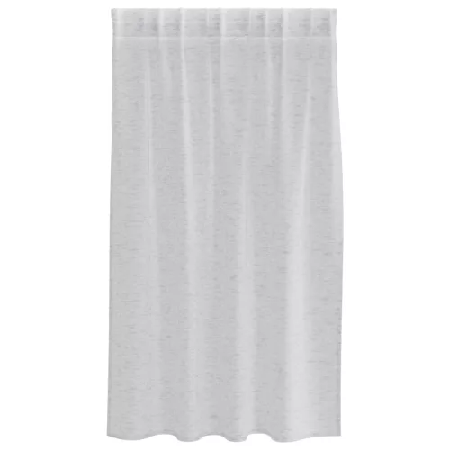  Függönyök 2 pcs Világosszürke 140 x 140 cm Poliészter