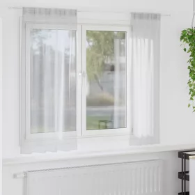  Függönyök 2 pcs Világosszürke 140 x 175 cm Poliészter