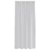  Függönyök 2 pcs Világosszürke 140 x 175 cm Poliészter