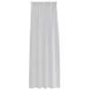  Függönyök 2 pcs Világosszürke 140 x 260 cm Poliészter
