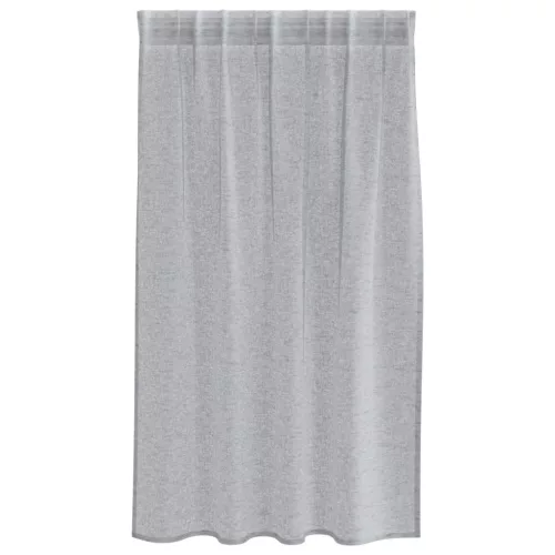  Függönyök 2 pcs Sötétszürke 140 x 140 cm Poliészter