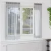  Függönyök 2 pcs Sötétszürke 140 x 175 cm Poliészter