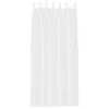  Függönyök függönyökkel 2 pcs Fehér 140 x 260 cm Poliészter