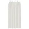  Függönyök függönyökkel 2 pcs Krémszínű 140 x 225 cm Poliészter