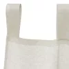  Függönyök függönyökkel 2 pcs Krémszínű 140 x 260 cm Poliészter