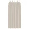  Függönyök függönyökkel 2 pcs Homok 140 x 260 cm Poliészter