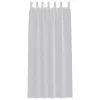  Függönyök 2 pcs Világosszürke 140 x 260 cm Poliészter