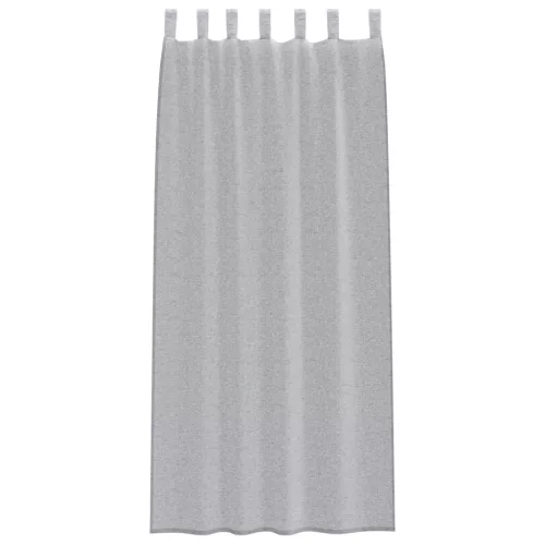  Függönyök 2 pcs Sötétszürke 140 x 225 cm Poliészter