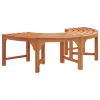  Fa pad Természetes 160 x 80 x 45cm Tömör Eukaliptusz Fa