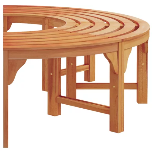  Fa pad Természetes 160 x 80 x 45cm Tömör Eukaliptusz Fa