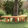  Fa pad Természetes 160 x 80 x 45cm Tömör Eukaliptusz Fa