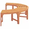 Fa pad Természetes 160 x 80 x 45cm Tömör Eukaliptusz Fa