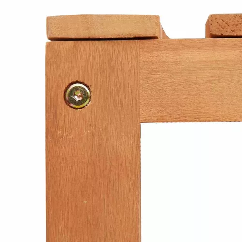  Fa pad Természetes 160 x 80 x 45cm Tömör Eukaliptusz Fa