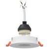  Recessed Spotlights 6 db Kerek GU10 Fehér Ø91 mm