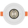  Recessed Spotlights 6 db Kerek GU10 Fehér Ø91 mm