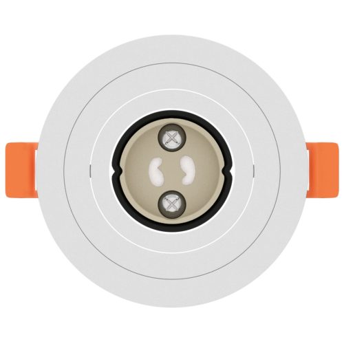  Recessed Spotlights 6 db Kerek GU10 Fehér Ø91 mm