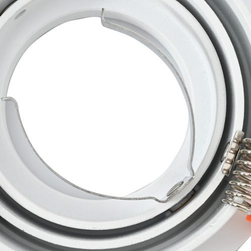  beépített spotlámpák 12 db Kerek GU10 Fehér Ø91 mm