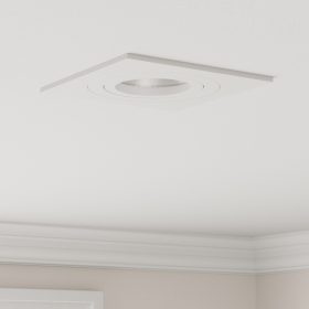  beépített reflektorok 12 db Négyzet GU10 Fehér 91x91 mm