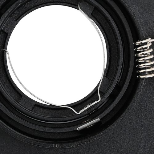  Beépített Spotlámpák 24 db Négyzet GU10 Fekete 91x91 mm