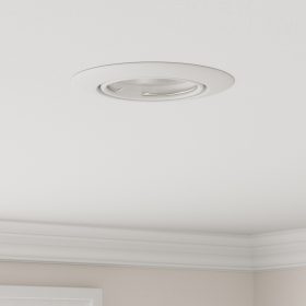    Beépített Spotlámpák 12 db Kerek GU10 Fehér Ø90 mm Acél