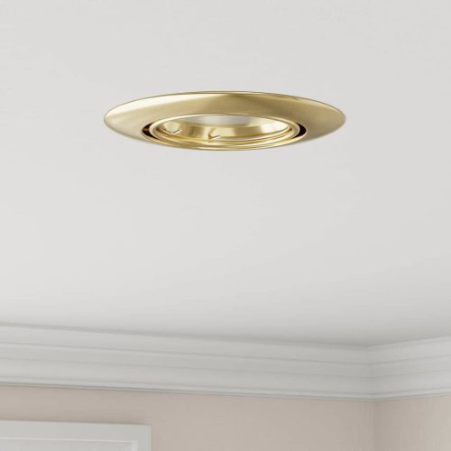  Spotlámpa 6 pcs Arany 9 x 9 x 2.5 cm Fém