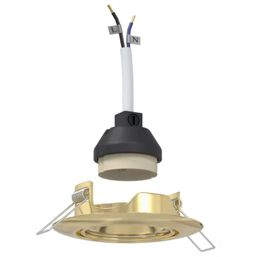  Spotlámpa 6 pcs Arany 9 x 9 x 2.5 cm Fém