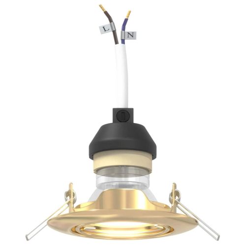  Spotlámpa 6 pcs Arany 9 x 9 x 2.5 cm Fém