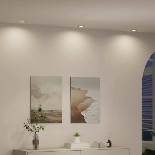  Spotlámpa 12 pcs Arany 9 x 9 x 2.5 cm Fém