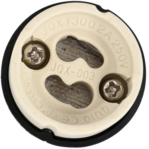  Beépített Spotlámpák 6 db Kör GU10 Réz Ø90 mm Acél