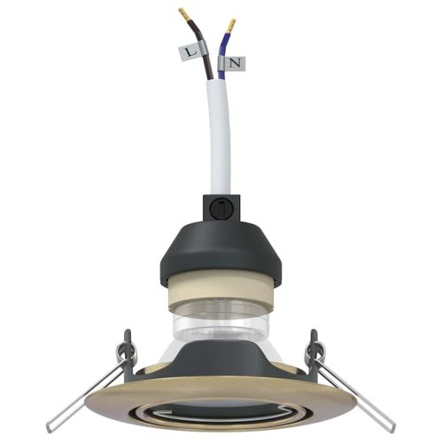  Spotlámpa 6 pcs Bronz 9 x 9 x 2.5 cm Fém