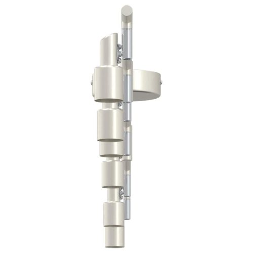  Mennyezeti spotlámpa Nikkel 176,5 x 9,5 x 14 cm Acél