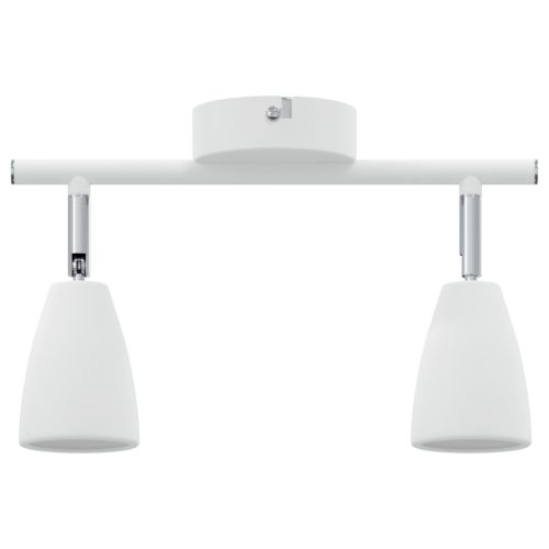  Mennyezeti Spotlámpa 2 Út Állítható Fehér GU10
