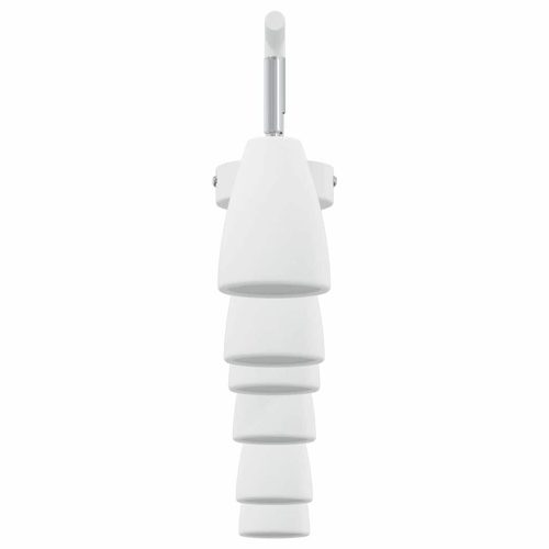  Mennyezeti spotlámpa fényszórókkal Fehér 25.5 x 8 x 16 cm Fém